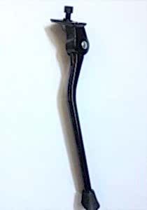 Delta Yan Ayak 24'' Sabit Ortadan Vidalı Alüminyum Siyah