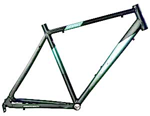 Geotech Air Speed 5 Yol Kadro Mat Gri/Turkuaz 54