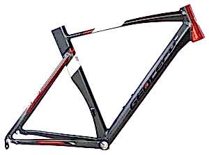 Geotech Air Speed 3 Yol Kadro Gri/Kırmızı 54