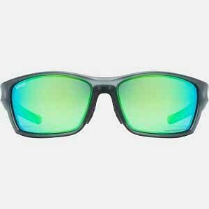 Uvex Sportstyle 232 P Bisiklet Gözlüğü - Mat Gri Yeşil