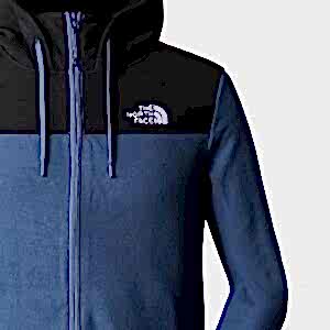 The North Face Homesafe Full-Zip Erkek Kapüşonlu Polar Koyu Mavi