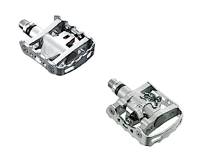 Shimano PD-M324 MTB Kilitli Pedal Gümüş