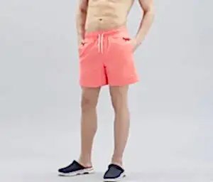 Skechers Swimwear M 5 Inch Erkek Deniz Şortu - Pembe