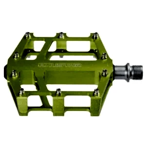 Exustar E-PB525 Alüminyum BMX Platform Pedal - Yeşil
