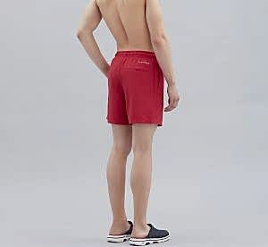 Skechers Swimwear M 5 Inch Erkek Deniz Şortu - Kırmızı