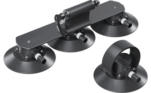 Bisico Fovno Bir Bisiklet için Araç Tavan Üstü Vakumlu Bisiklet Taşıyıcı