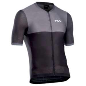 Northwave Storm Air Jersey Kısa Kollu Bisiklet Forması - Siyah/Gri
