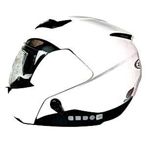 Zeus ZS 3100C Bluetooth Özellikli Motosiklet Kaskı - Beyaz