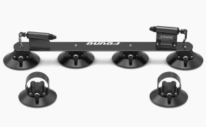 Bisico Fovno İki Bisiklet için Araç Tavan Üstü Vakumlu Bisiklet Taşıyıcı