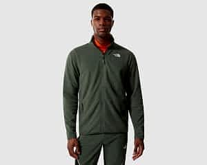 The North Face 100 Glacier Tam Fermuarlı Erkek Polar Ceket - Thyme