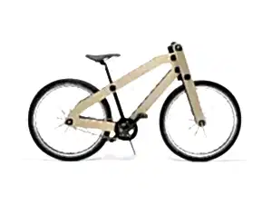 Sandwichbikes Small Wooden Fork Özel Ahşap Bisiklet