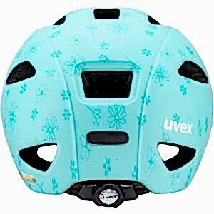 Uvex Oyo Style Çocuk Bisiklet Kaskı - Flowers Cyan Matt