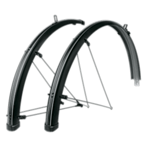 SKS Bluemels Stripes 55 mm 27.5, 28, 29 Jant Bisiklet Ön/Arka Çamurluk Seti Siyah