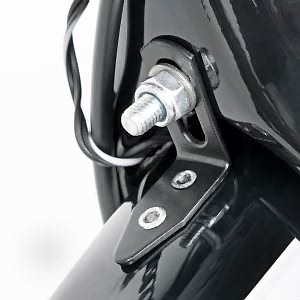 SKS Bluemels Stripes 55 mm 27.5, 28, 29 Jant Bisiklet Ön/Arka Çamurluk Seti Siyah