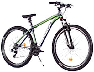 Geotech Mode 29 Econ 3 29 Jant 21 Vites Dağ Bisikleti - Gri - Yeşil