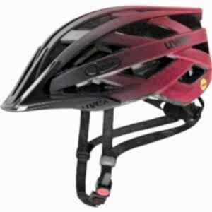 Uvex i-vo CC MIPS Yetişkin Bisiklet Kaskı - Black Red Matt