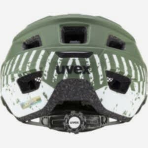 Uvex Access Yetişkin Bisiklet Kaskı - Mat Yeşil Beyaz