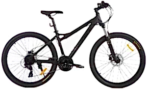 Geotech EOS 26 Jant 24 Vites HD Dağ Bisikleti - Mat Siyah 2025