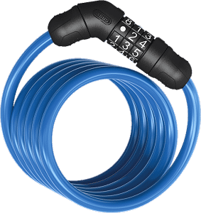 Abus Star 4508C/150 Şifreli Bisiklet Kilidi - Mavi