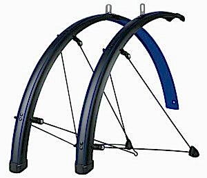 SKS Bluemels Stingray 28'' 45 mm Ön/Arka Çamurluk Seti - Mavi