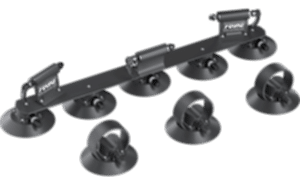 Bisico Fovno Üç Bisiklet için Araç Tavan Üstü Vakumlu Bisiklet Taşıyıcı