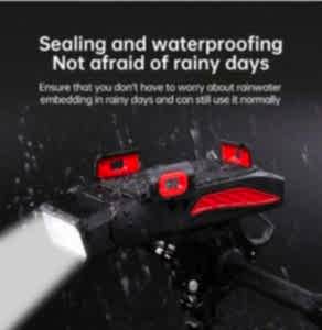 Forte GT XBYC 6139-1 500 Lümen Ön Işık Korna Telefon Tutucu Powerbank