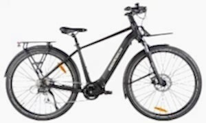 Geotech Atlas 28 Jant Elektrikli Şehir Tur Bisikleti Mat Siyah 2025