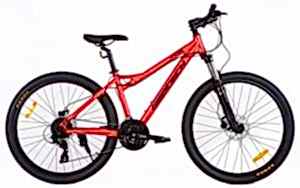 Geotech EOS 26 Jant Dağ Bisikleti - Mat Kırmızı